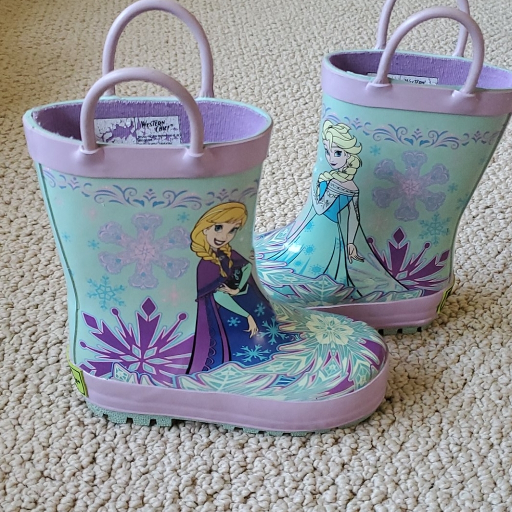 Western Chief kids Frozen rain boots